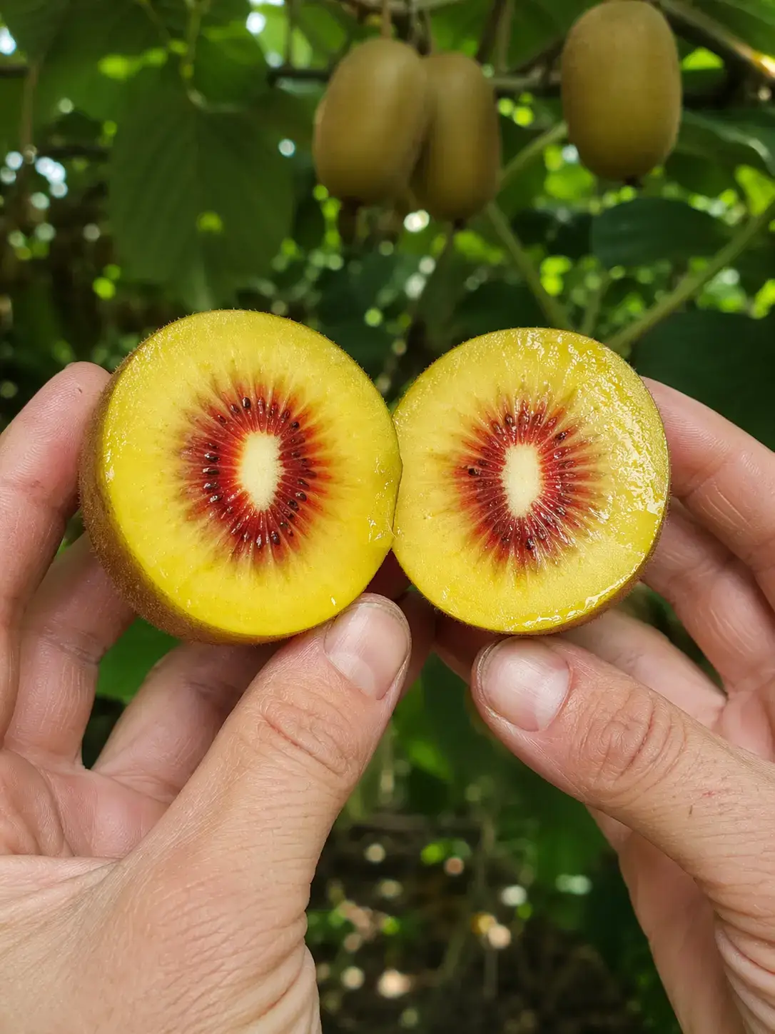 Саджанецьв горщику п9 ківі Золотий Рубін