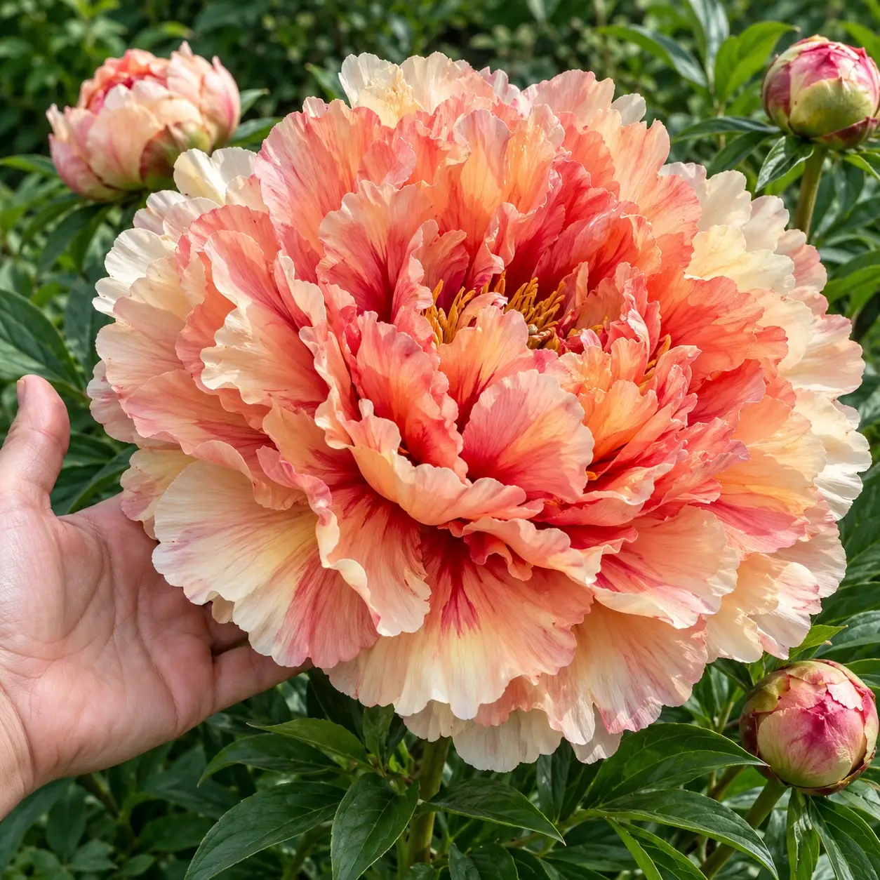 Півонія «Коралина» (Coral Silk)